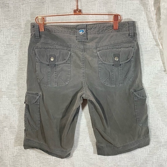 Kuhl free range shorts 11" grey cargo shorts size 4 - Picture 5 of 9